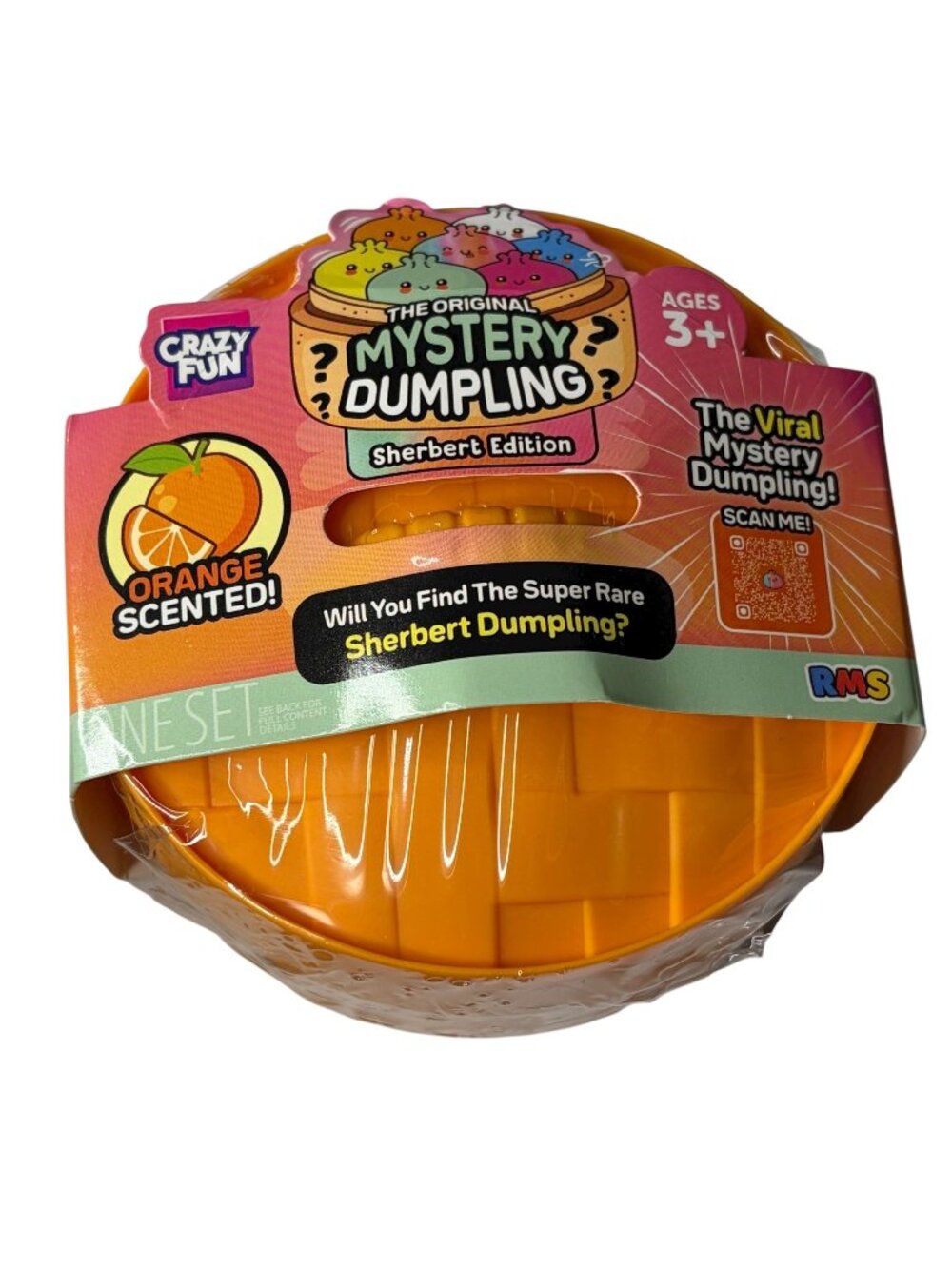 Sherbert Edition Dumpling RMS New Sealed Orange Steamer